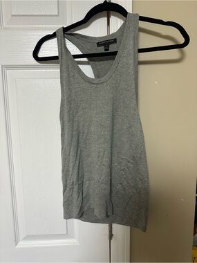 Banana Republic Light Gray Racerback Tank